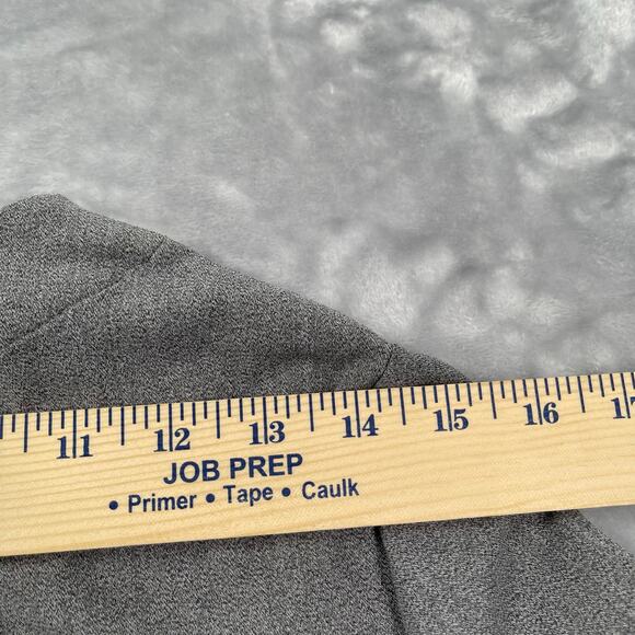 Cuddl Duds Scrub Top Womens XS Heather Gray Split Neck Short Sleeve ClimateRight - Picture 7 of 15